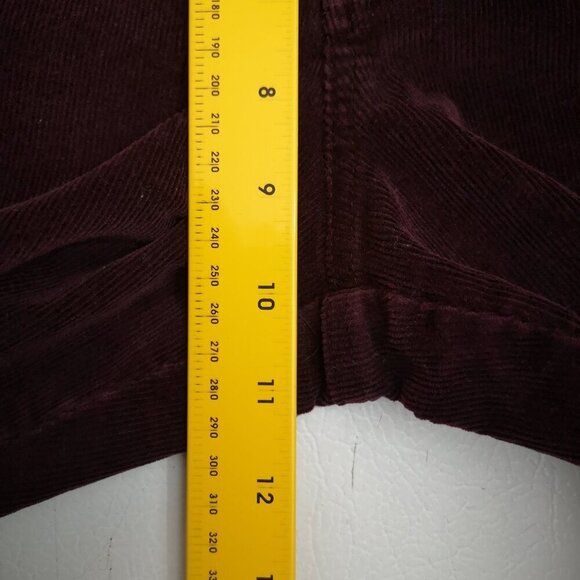 St John's Bay Ladies Size 12 Purple Bootcut Corduroy Pants - Picture 10 of 11